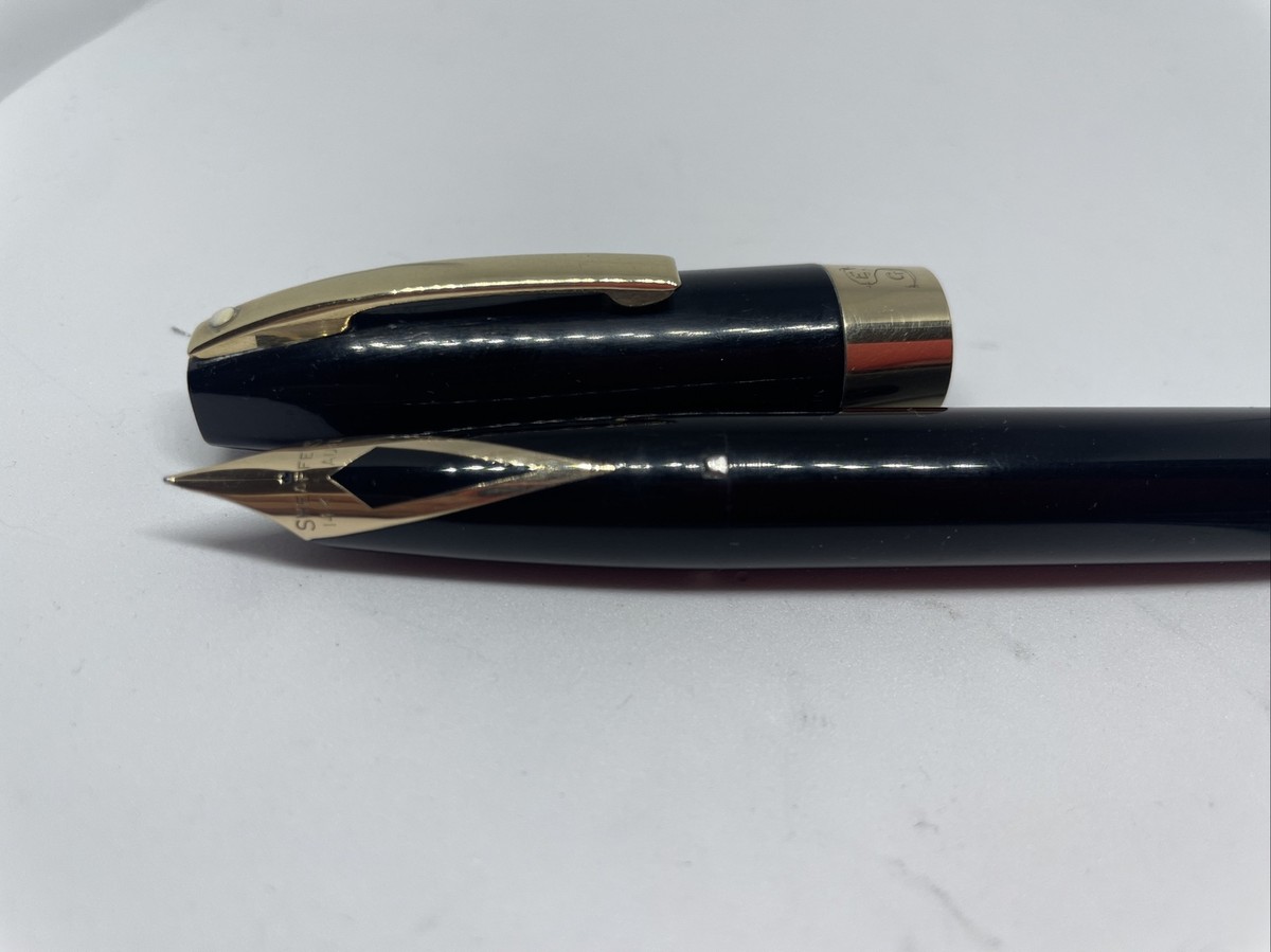 Lovely Sheaffer PFM Fountain Pen Australian Black VGC 1959-69