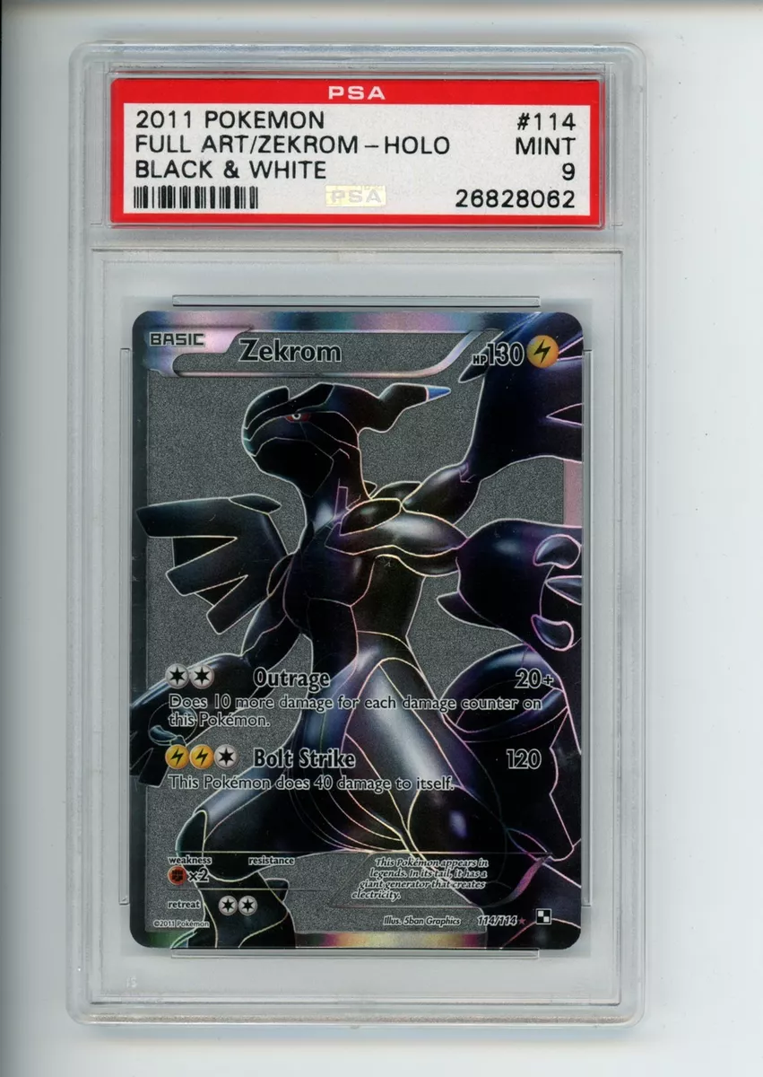 Pokemon - Zekrom (114) - Black and White - Holofoil