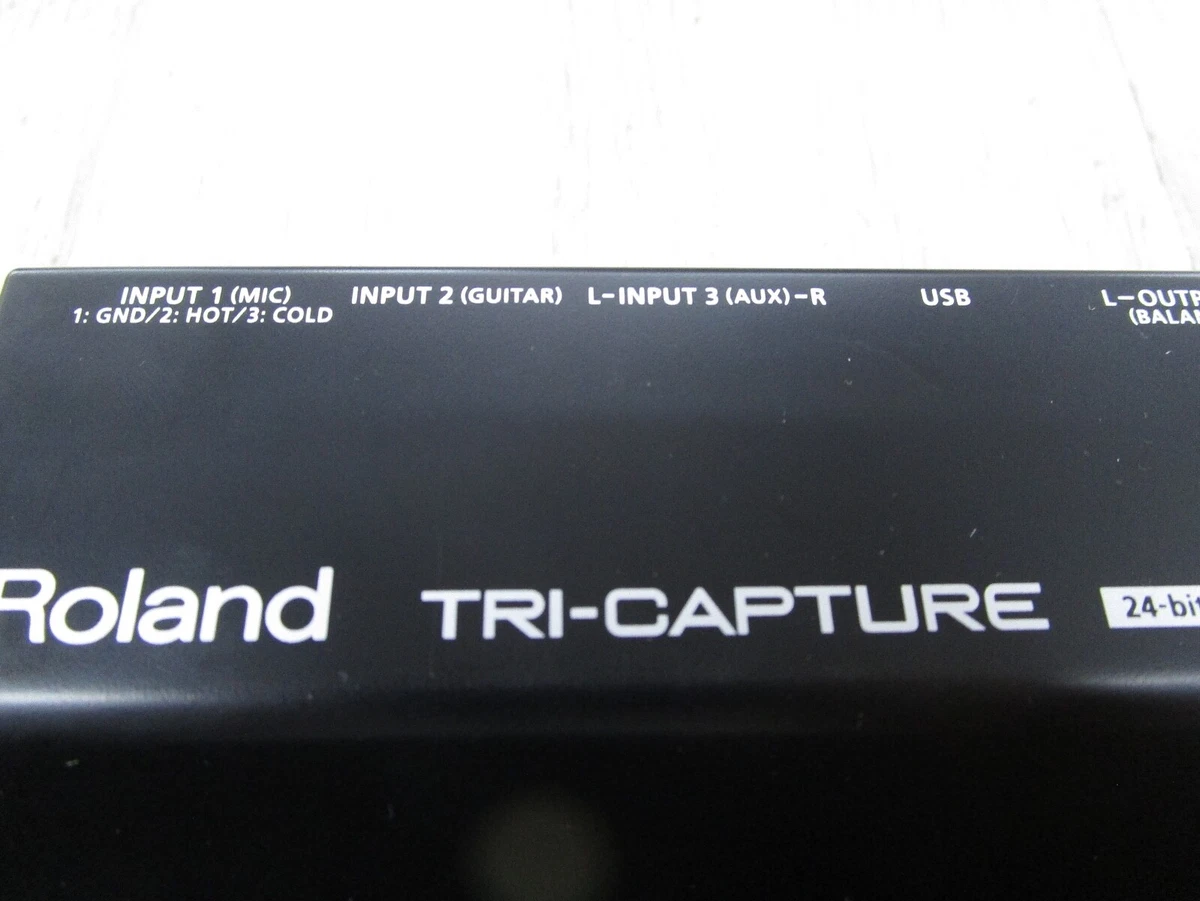 Roland TRI-CAPTURE UA-33 Audio Interface Made in Japan VERY NICE
