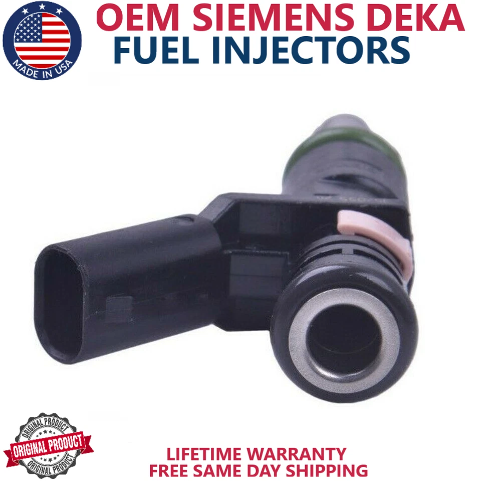 Inyectores de combustible OEM SIEMENS DEKA x6 para Mercedes-Benz E300 2008, 2009 3,0 L V6 Foto 3 de 4