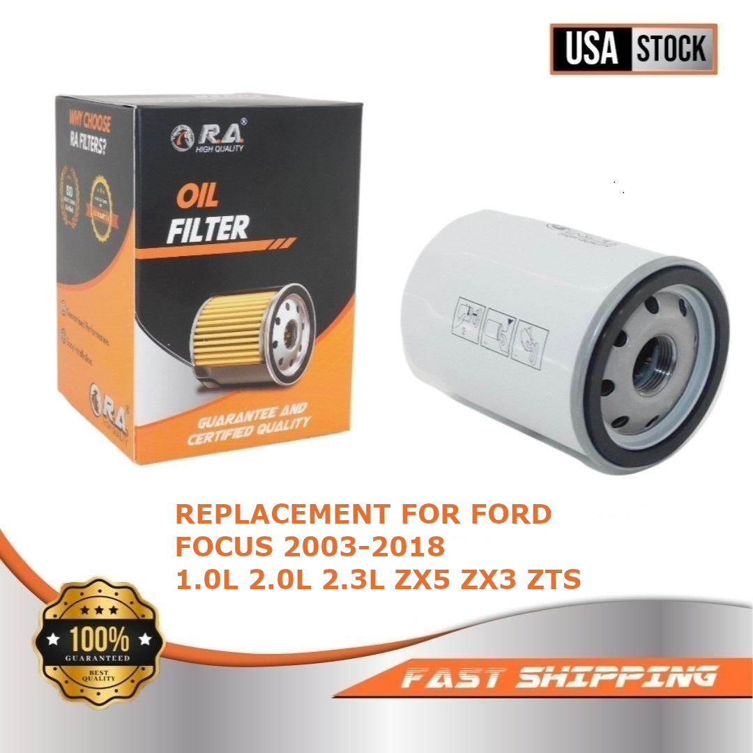 3614 Spin-On Engine Oil Filter for FORD FOCUS 2003-18 1.0L 2.0L 2.3L ZX5 ZX3 ZTS