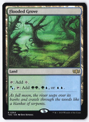 #ad #ad Flooded Grove R Commander: Tarkir: Dragonstorm 364 NM $1.69