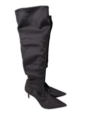 H&M Cuissarde Dames Botte haute T EU 41 noir style décontracté