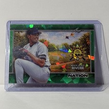 2026 Leaf Baseball Nation - Saturday In The Park Grn Crystal Mariano Rivera 5/25