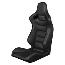 Sport Seat Elite Series Black Leatherette Sport Seat W High Durability Carbon