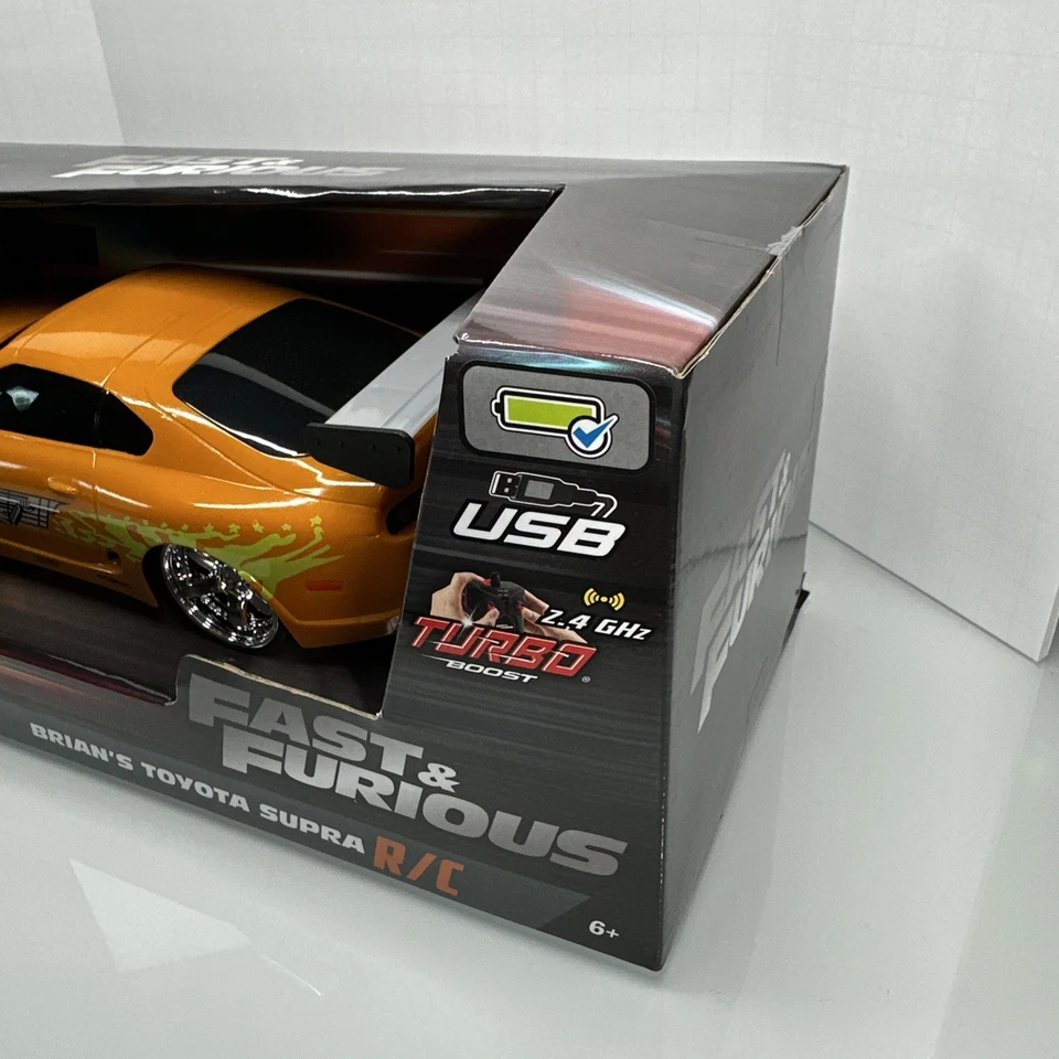 Fast & Furious Brian’s 1995 Toyota Supra RC 12" - Image 3 of 4