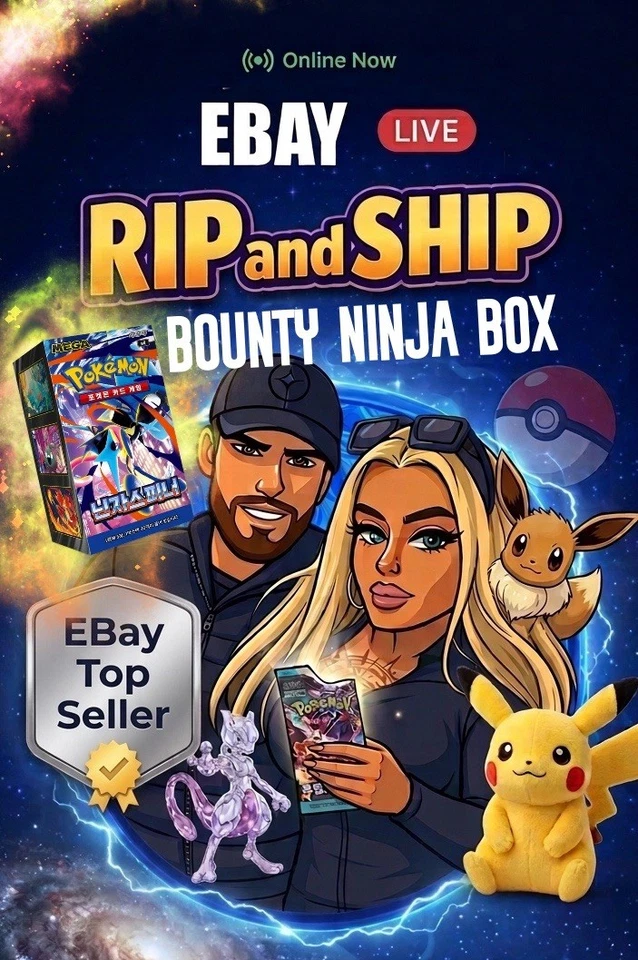 £! LATE BOX RIPPIES + BOUNTY BOX🔥KOREAN POKEMON!