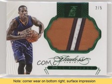 2014-15 Panini Flawless Patch Emerald 2/5 Eric Bledsoe #PT-EB Patch READ 3d3