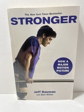 Jeff Bauman Signed Paperback: Stronger. 2013 Boston Marathon Bombing.