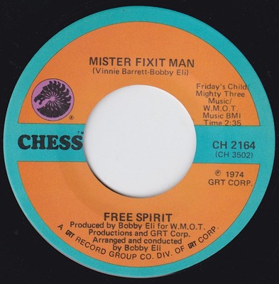 Free Spirit  - Mister Fixit Man (7'', Vin)