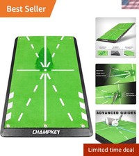 Golf Practice Mat 8" x 17" - Instant Swing Feedback  Shock Absorption