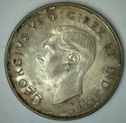 1946 Canada Silver 50 Cents Coin XF 50c Canadian Half Dollar Design in 6 Variety