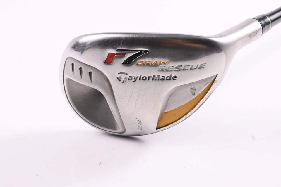 Taylormade R7 Draw #4 Hybrid / 22 Degree / Regular Flex Taylormade Reax 55 Shaft - Image 2 of 4