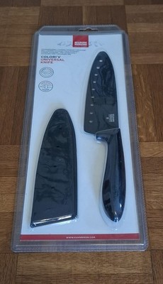 Kuhn Rikon Colori V Universal Messer / Knife - schwarz ***TOP***