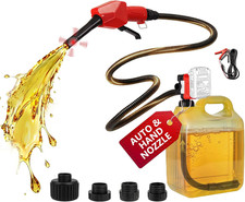 Cordless Fuel Transfer Pump,5 Gpm,Auto-Stop Hand Nozzle, Compatible with Milwa