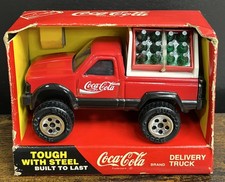 Vintage 1989 Buddy L Coca-Cola Delivery Pickup Truck Red 421Q Original Box NIB