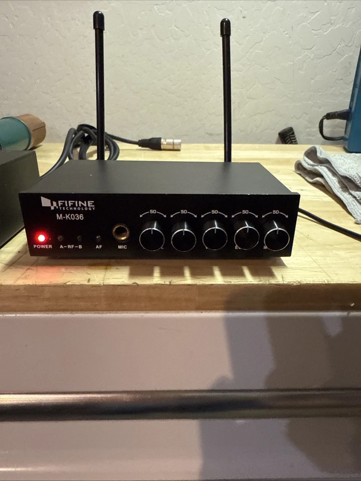 MXL V67, AUDIX OM 2, FIFINE M-K036, RODYWEIL R003, Extra Mic Cord - Image 4 of 4