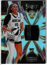 2024 Select WNBA Sparks RC Jersey 2-Color Textured Patch Kamilla Cardoso Sky