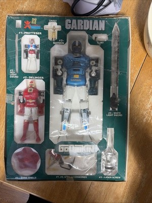 Godaikin Gardian 1982 Bandai Chogokin  Robot DX Near Complete w/Box 77047 READ