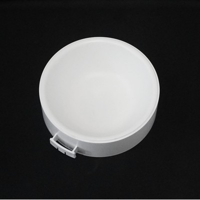 PETLIBRO White Plastic Round Bowl Stand with Plastic Bowl for Granary Feeder