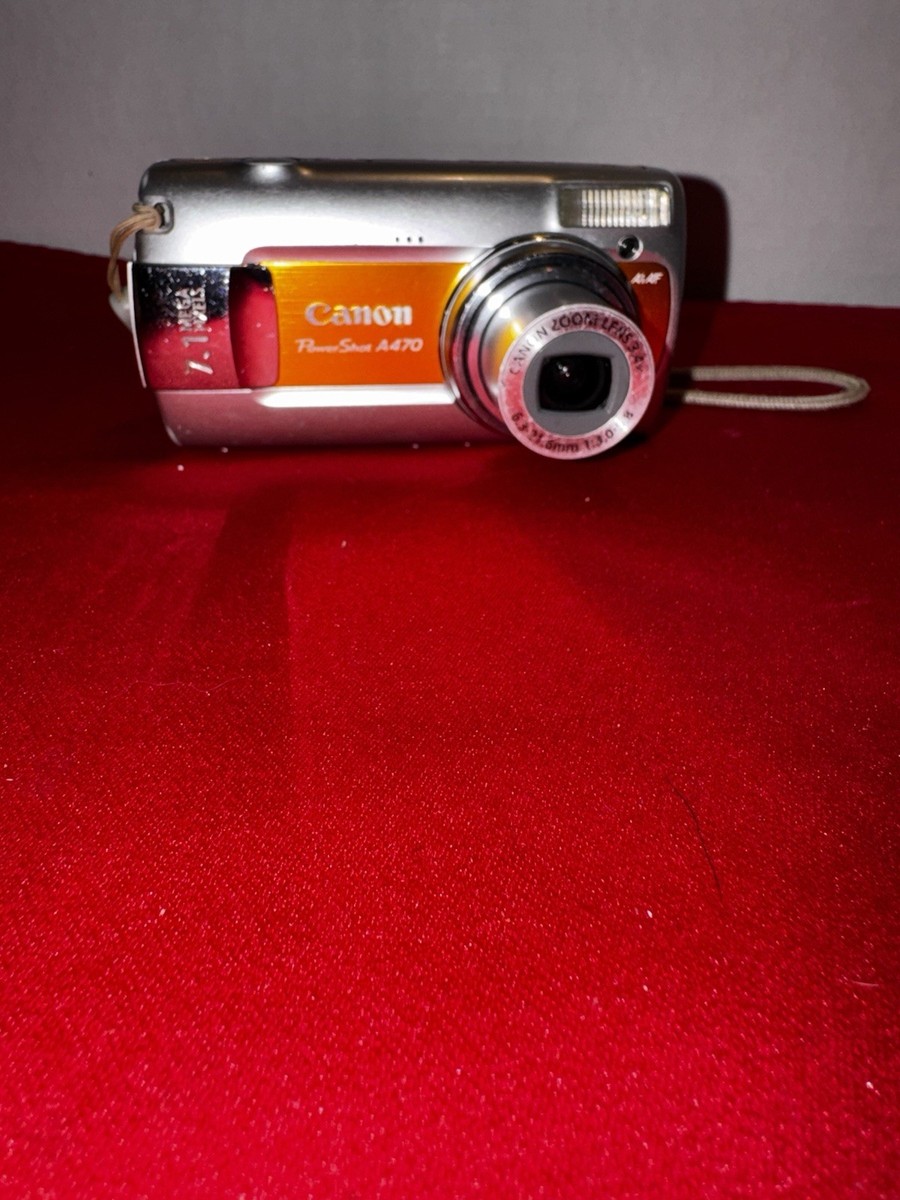 Canon PowerShot A470 7.1 MP Digital Camera for sale online | eBay