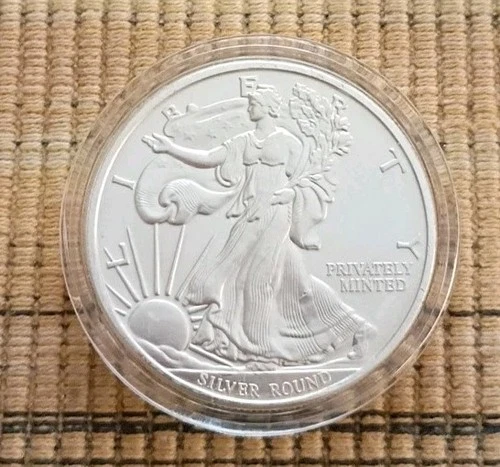 Money Metals Exchange 1 oz .999 Fine Silver Round