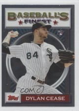 2020 Topps Finest Flashbacks Dylan Cease #57 Rookie RC ut4