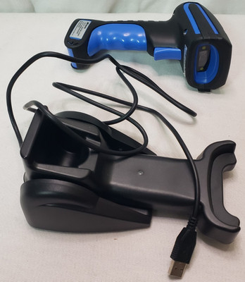 Tera HW0009 Pro Wireless Barcode Scanner USB Bluetooth 2.4GHz- Blue