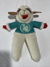 Lamb Chop Play Along Puppet Plush Blue Shirt 11" Shari Lewis 1993