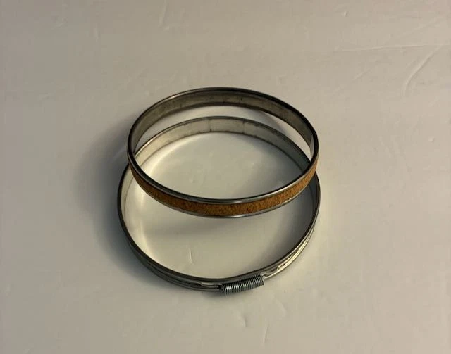 Vtg Lot of 9 Round Oval Metal Embroidery Hoops Cork Spring Tension 4,5, 6, 7, 9" - Image 4 of 4