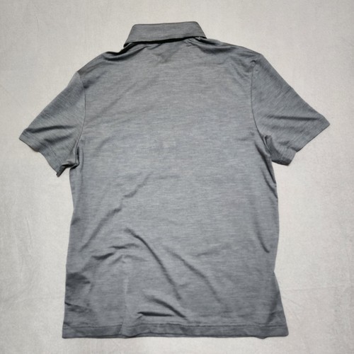 Chemise Criquet Players homme S gris rock stable polo poche golf neuve avec étiquette 98 $ vente au détail - Photo 9/9
