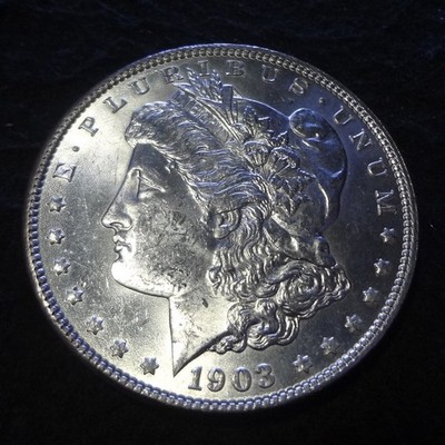 1903-O Morgan Silver Dollar - Nice MS UNC details key from the New Orleans Mint