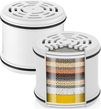 2 Pack Replacement Filters for Fixed Showerheads  Water Softener  2 Pack