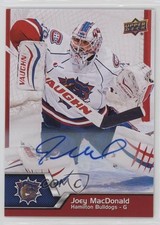 2014-15 Upper Deck AHL Auto Joey MacDonald #42 Auto 12jy