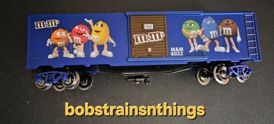 Menards O Scale #279-6746 M & M Dark Blue Boxcar #6022 USED RARE? ''SEE DESC''