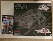Star Wars Black Series SNOWSPEEDER Vehicle Dak Ralter bonus Luke Skywalker NEW