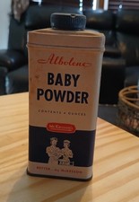 Albolene Baby Powder by McKesson's & Robbins Vintage Shaker