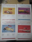 Lot of 4 Joustra 1972 Straight Reverse Boards (Concorde, Duke Beechcraft, Ferrari,