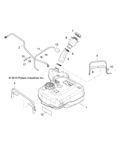 Polaris Fuel Pump Kit, for RANGER Models, Genuine OEM - 2204852 - Picture 8 of 8