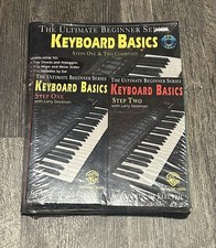 NEW Ultimate Beginner Series: Keyboard Basics VHS Included Step 1 2 Learning