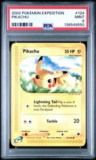 Pokemon TCG 2002 Expedition Base Set Pikachu 124/165 PSA 9 MINT on eBay