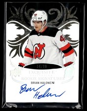 2024-25 Exquisite collection rookie signature Brian Halonen /99 #ERS-BH