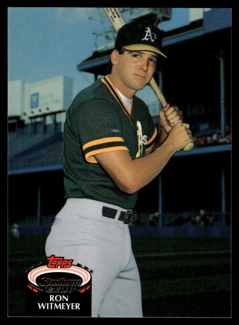 1992 Stadium Club #435 Ron Witmeyer