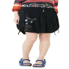 Desigual Gonna Peasant Nera In Cotone Viscosa Taglia L EU 42 W32