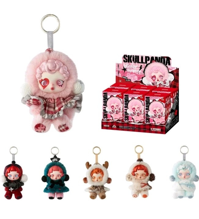 Pop Mart SKULLPANDA Winter Symphony Plush Series Confirmed