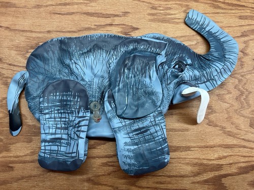 Alce, ciervo y elefante inflable Frenry 1985 vintage - Imagen 8 de 10