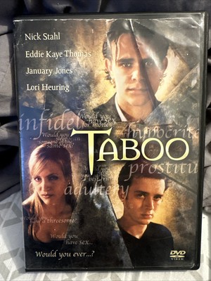 TABOO DVD ANUARY JONES Nick Stahl LORI HEURING GAME OF SEDUCTION