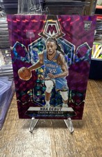 2023-24 Panini Mosaic - NBA Debut Cason Wallace #258 Purple Mosaic Prizm /99 RC