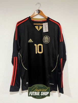 2011 Mexico Away Long Sleeve Kit G. Dos Santos #10 Size: Men s Medium