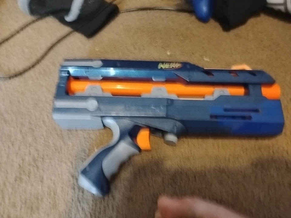 NERF Zombie Strike Z.E.D. Squad Longshot CS-12 Dart Blaster! - Image 4 of 4